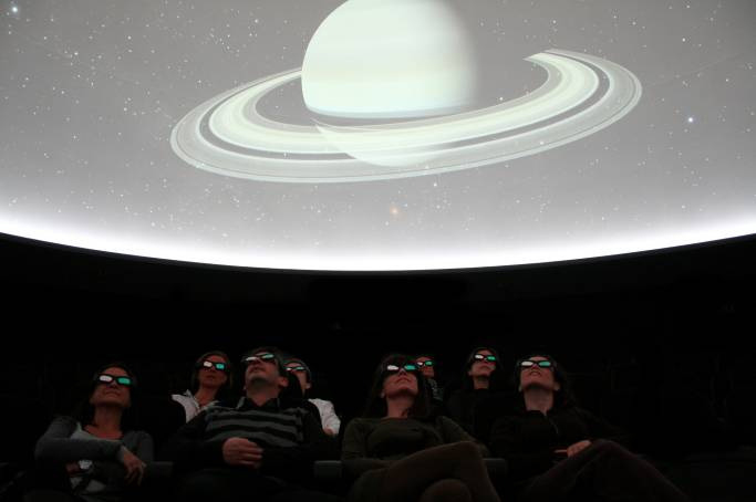 Stereo 3D for a Planetarium