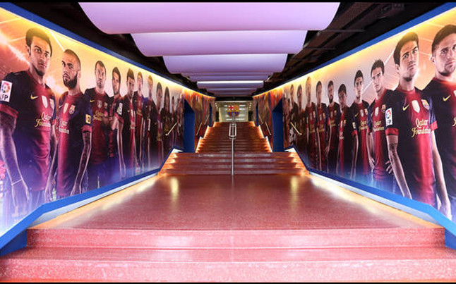 Barca Launches Lighting In The Dressing Rooms Of The Nou