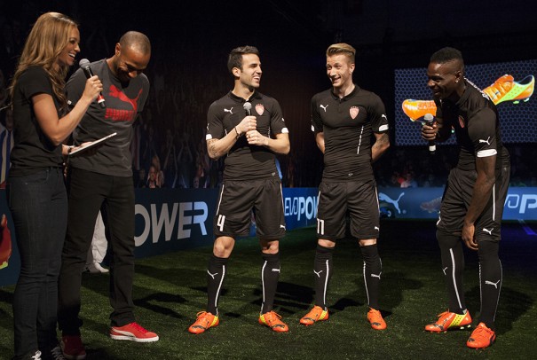 Balotelli, Fabregas y Reus Puma evoPower