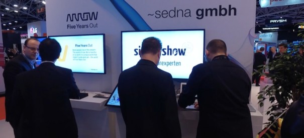 Sharp ISE2016 partners Arrow y sedna