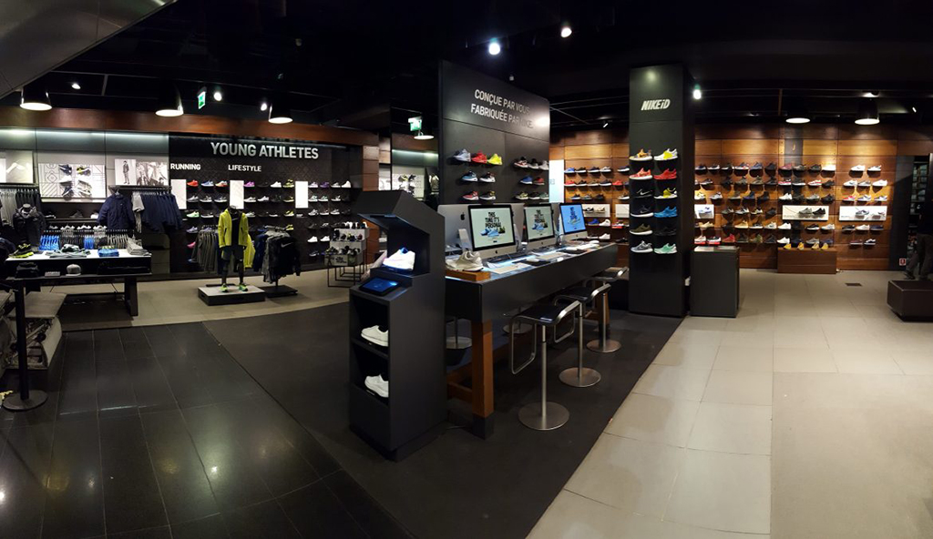 Acostumbrarse a a la deriva bancarrota La tienda de Nike en París permite configurar las zapatillas deportivas  utilizando la realidad aumentada