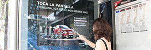 Nissan Juke promociona su nuevo crossover en marquesinas y oppis interactivos de Barcelona