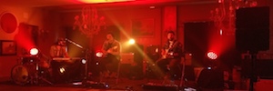 Adagio muestra en vivo el MLA mini de Martin Audio con la banda L.A. en un afterwork Afial 2016