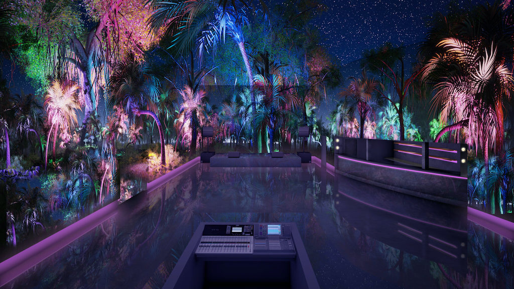 Nightscape Creates An Immersive Environment With Epson Laser Projection