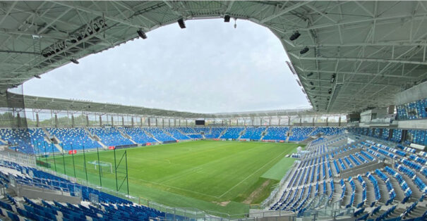 RCF en estadio Kazimierz Gorski