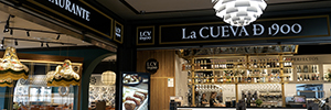 La Cueva de Restaurants 1900 are equipped with Audio Pro solutions