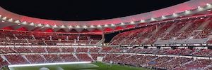 Atlético de Madrid revalida su confianza en la innovación Led de LG para su estadio