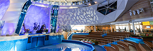 Robe y Anolis iluminan las espectaculares instalaciones del Icon of the Seas