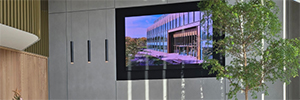 The Granta park has the first 108" Unilumin UTV-SC LED screen in the United Kingdom