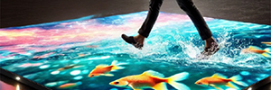 Charmex T-Floor: Floor LED screen to create immersive experiences